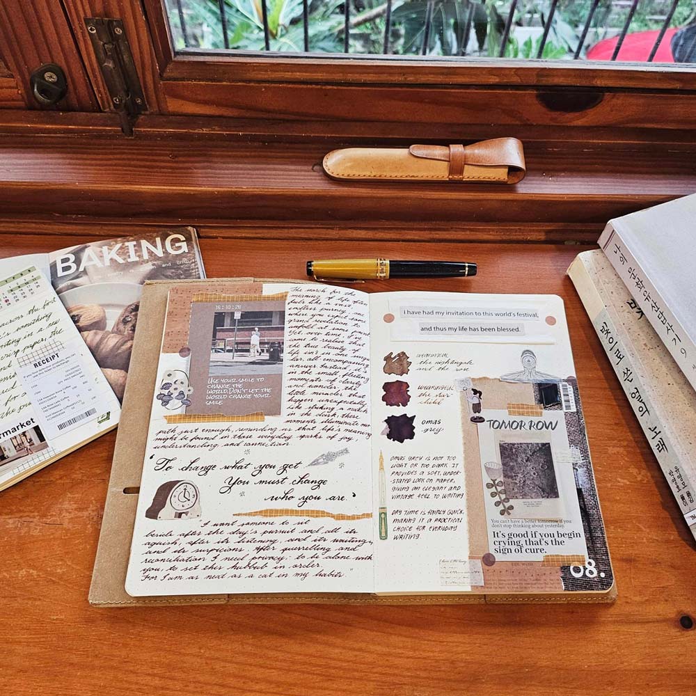 Section Sewn Binding Soft Cover Notebook SS10 4 Section Sewn Binding Soft Cover Notebook SS10 - Image 2