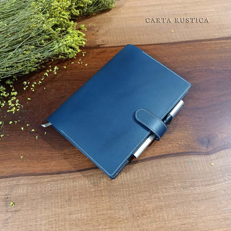 a5 handmade leather notebook