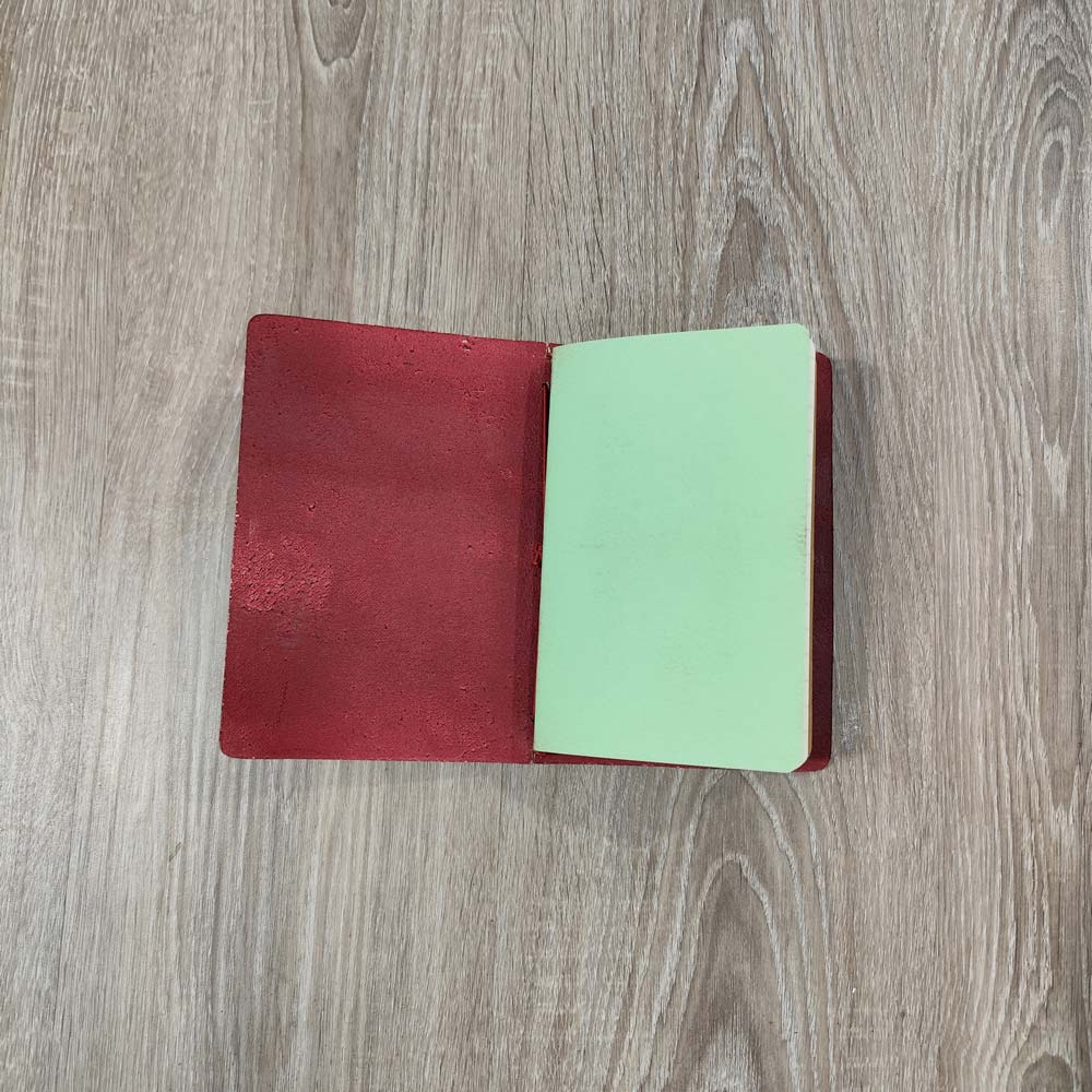 Mini Traveler Notebook Veg Tan Leather Cover Singer Sewn Binding Refills TN01 5 Mini Traveler Notebook Veg Tan Leather Cover Singer Sewn Binding Refills TN01 - Image 3