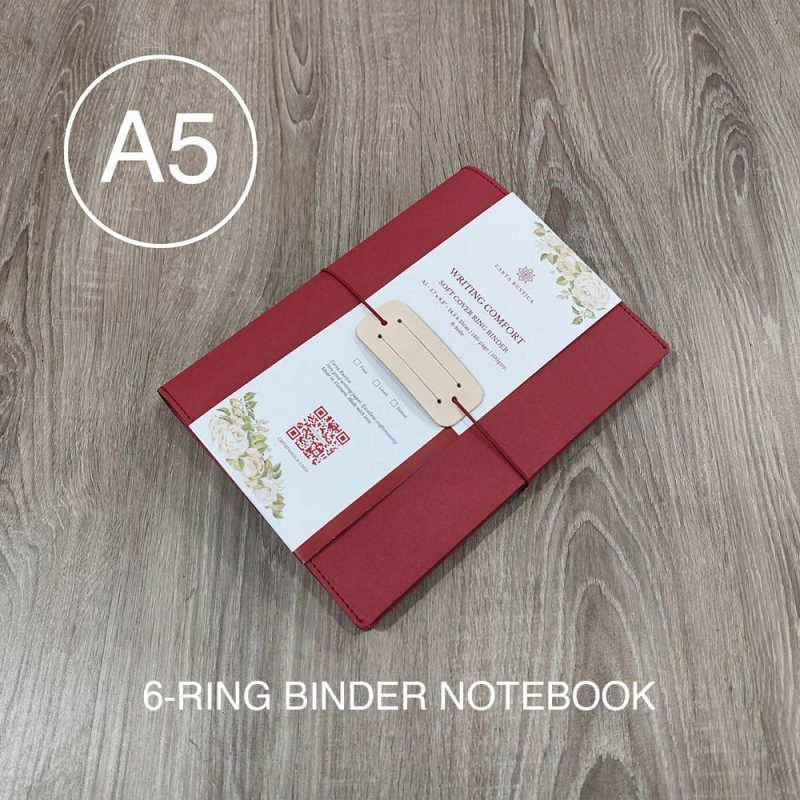 a5 softcover ring binder notebook