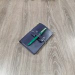 Mini Traveler Notebook Veg Tan Leather Cover Singer Sewn Binding Refills TN01 2 mini traveler notebook