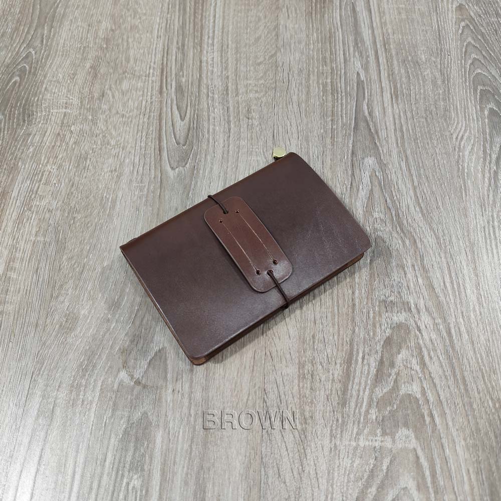 Mini Traveler Notebook Veg Tan Leather Cover Singer Sewn Binding Refills TN01 12 Mini Traveler Notebook Veg Tan Leather Cover Singer Sewn Binding Refills TN01 - Image 10