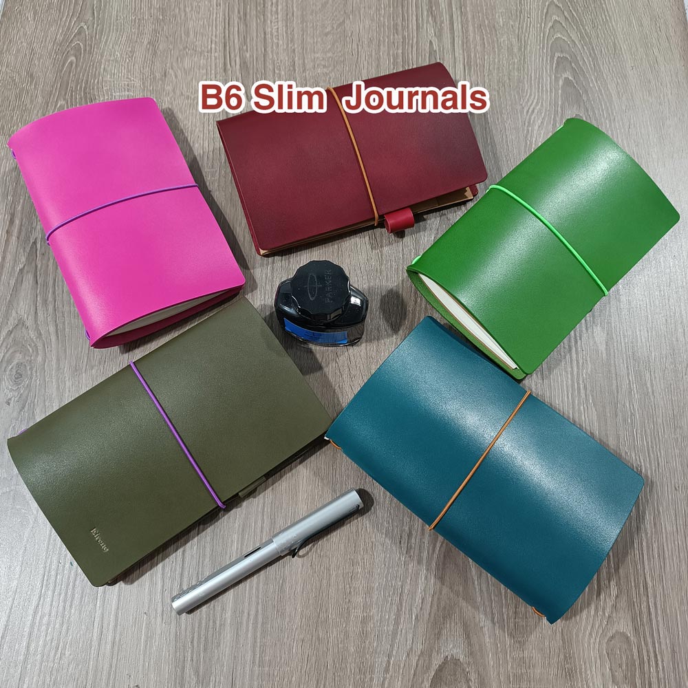 b6 slim minimalist journal carta 1