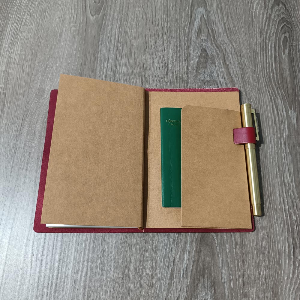 b6 slim minimalist journal carta 9